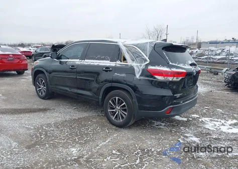 2017 Toyota Highlander Xle from USA, damaged, VIN 5TDJZRFH5HS440896